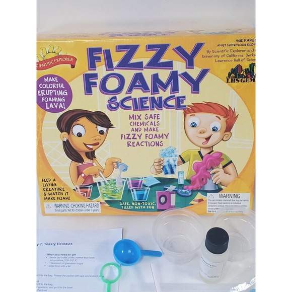 Scientific Explorer My First Fizzy Foamy Science Kit open box - Picture 2 of 10